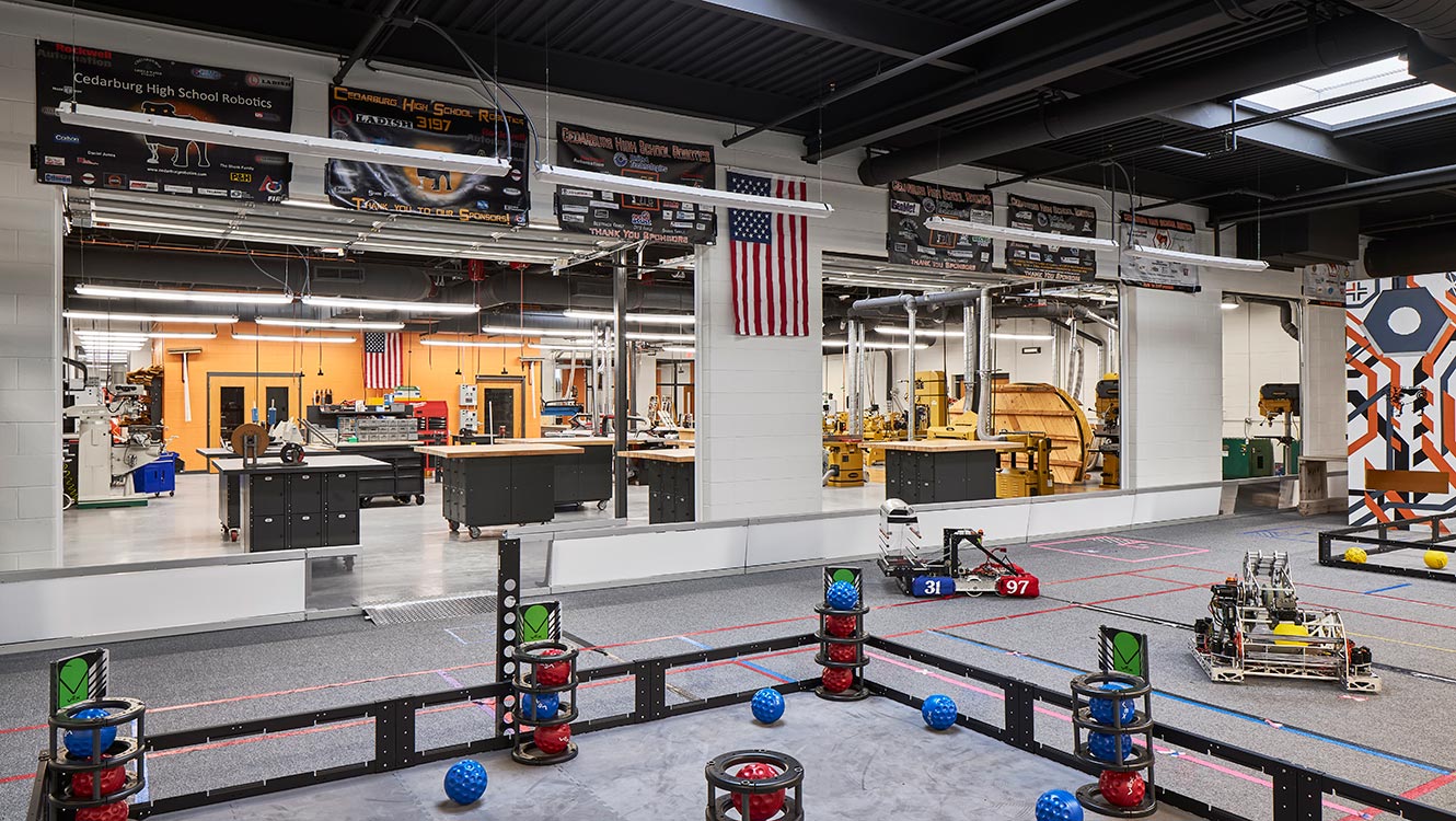 Cedarburg School District interior