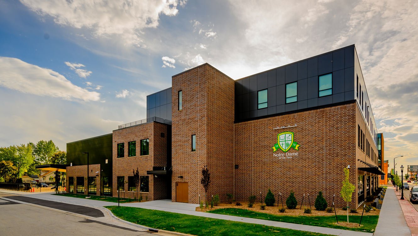 Notre Dame of De Pere exterior