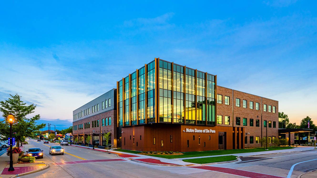 Notre Dame of De Pere exterior