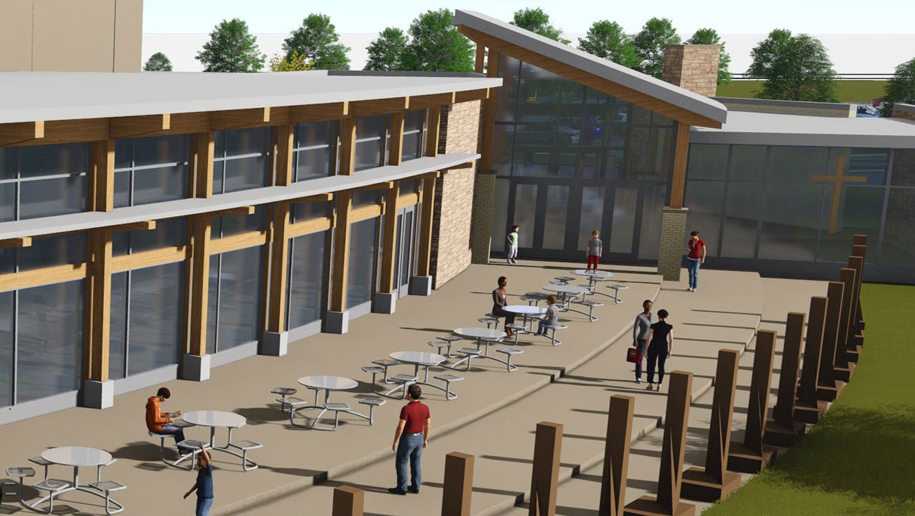 St. John's XXII Campus Rendering