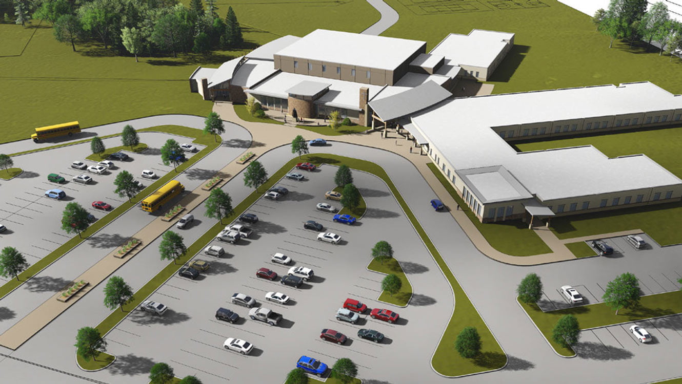 St. John's XXII Campus Rendering