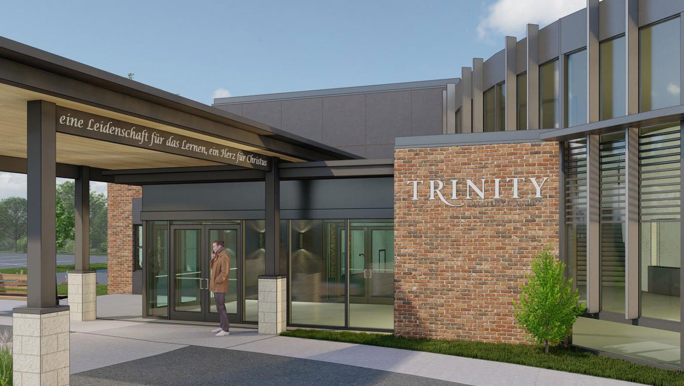 Trinity Church & School rendering