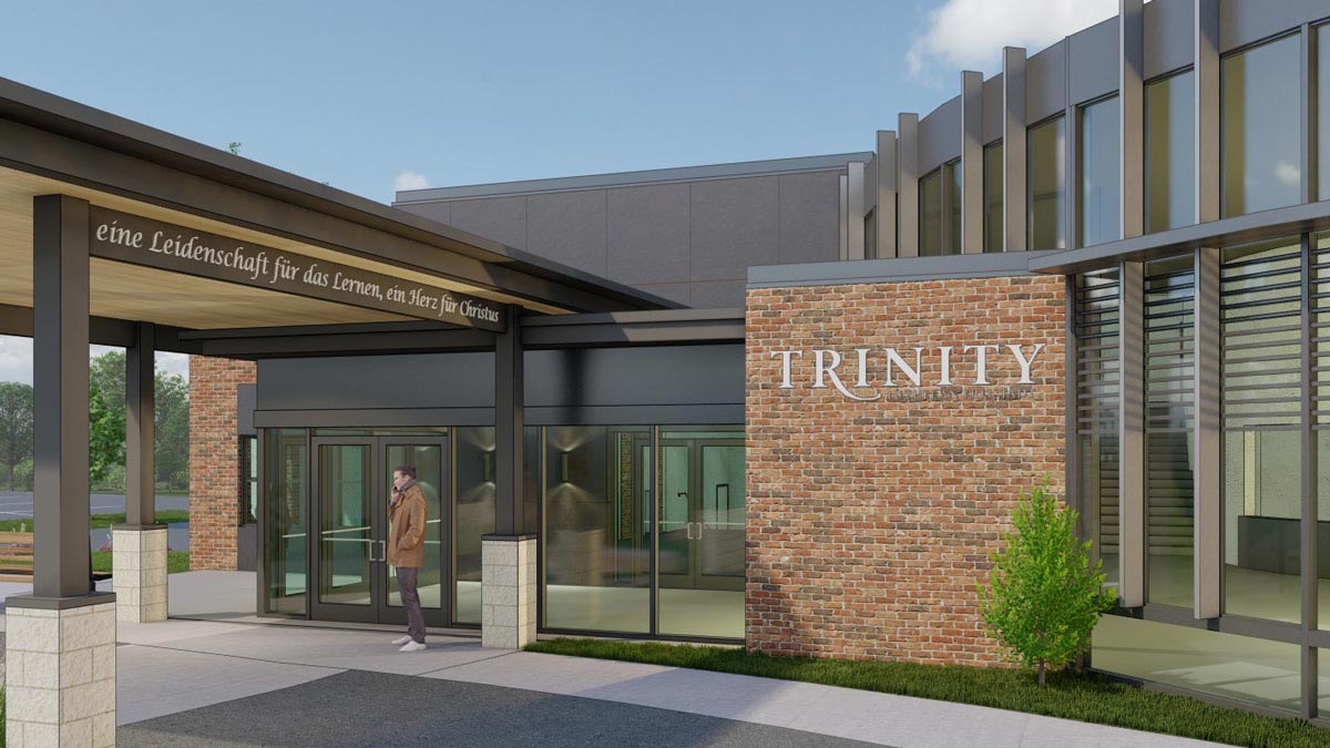 Trinity Church & School Rendering