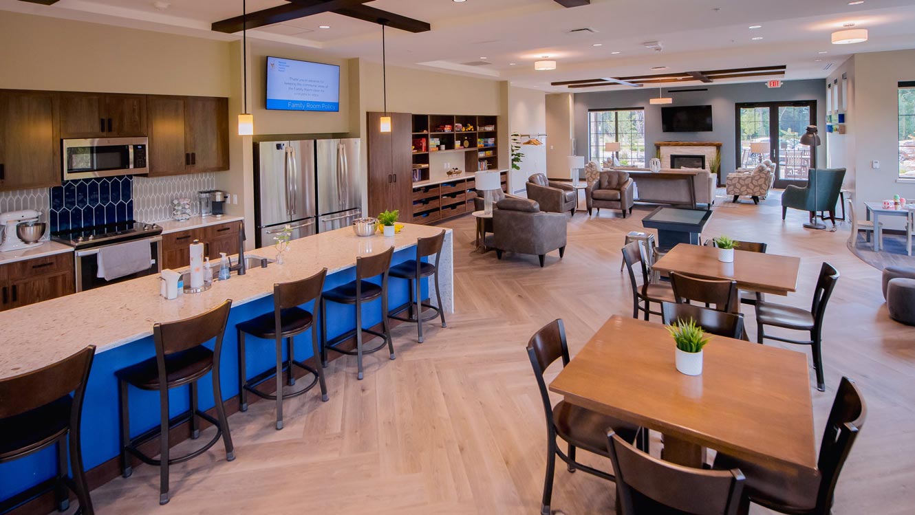 Rogers Ladish Co. Foundation Center interior
