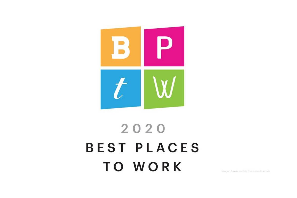 Best Places to work 2020 graphic