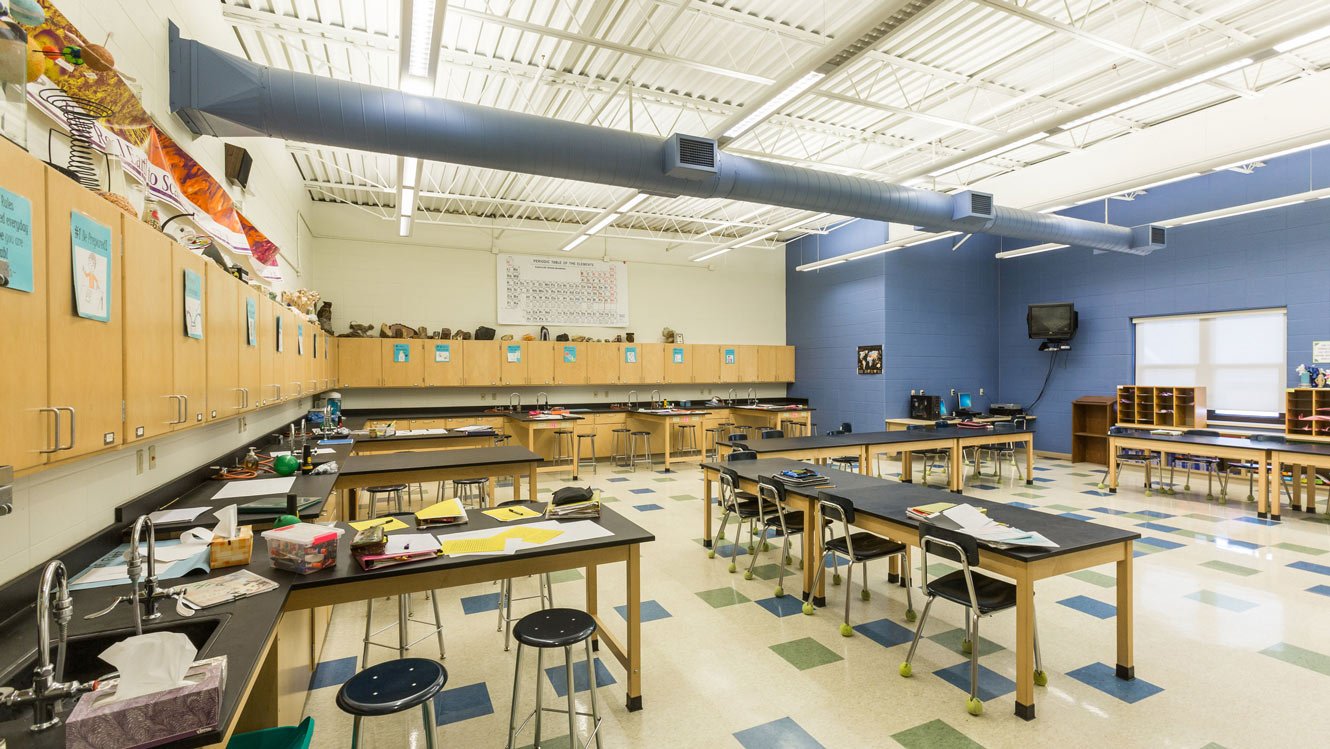 St. Jerome Parish School interior