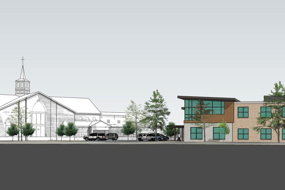 First Immanuel Lutheran rendering