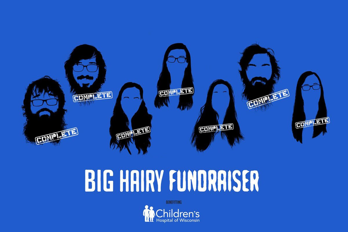 Big Hairy Fundraiser graphic