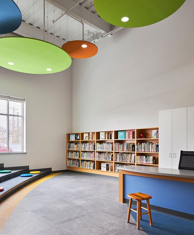 Notre Dame School interior