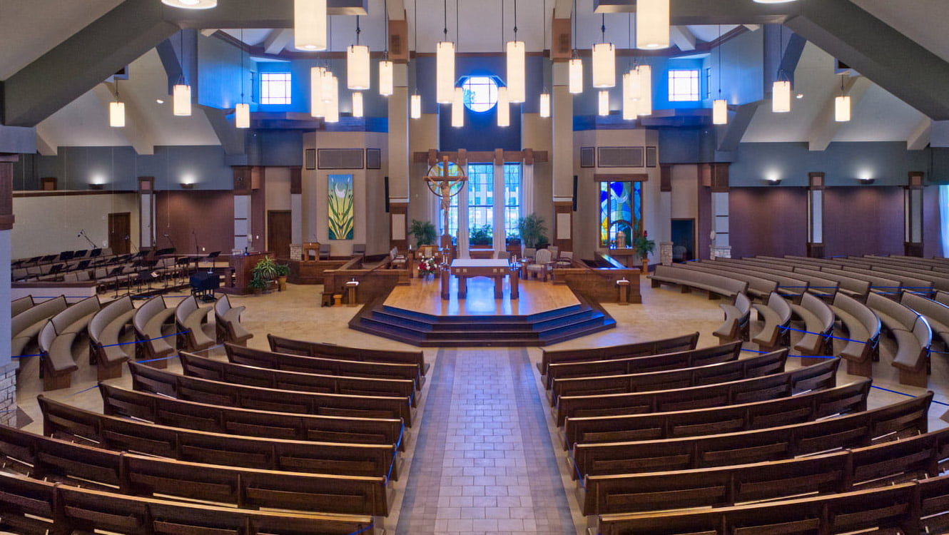 Prince of Peace church interior