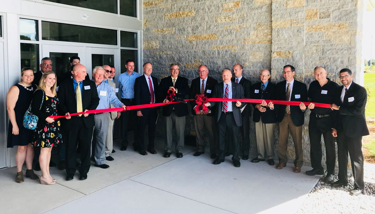 St Matthew Ribbon cutting