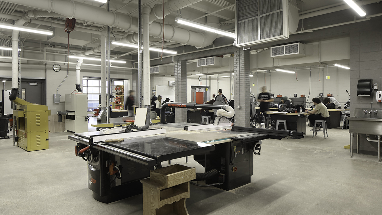 high school tech ed lab