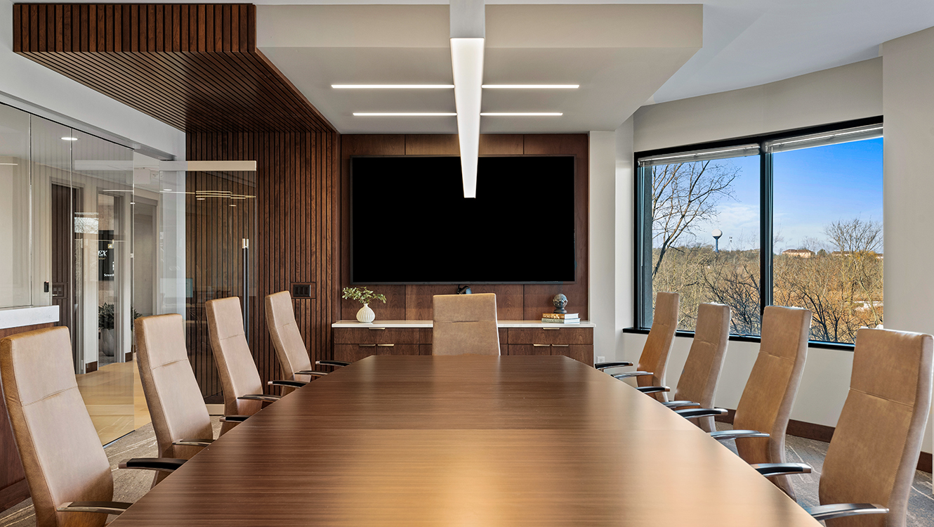 Client-facing and employee conference room