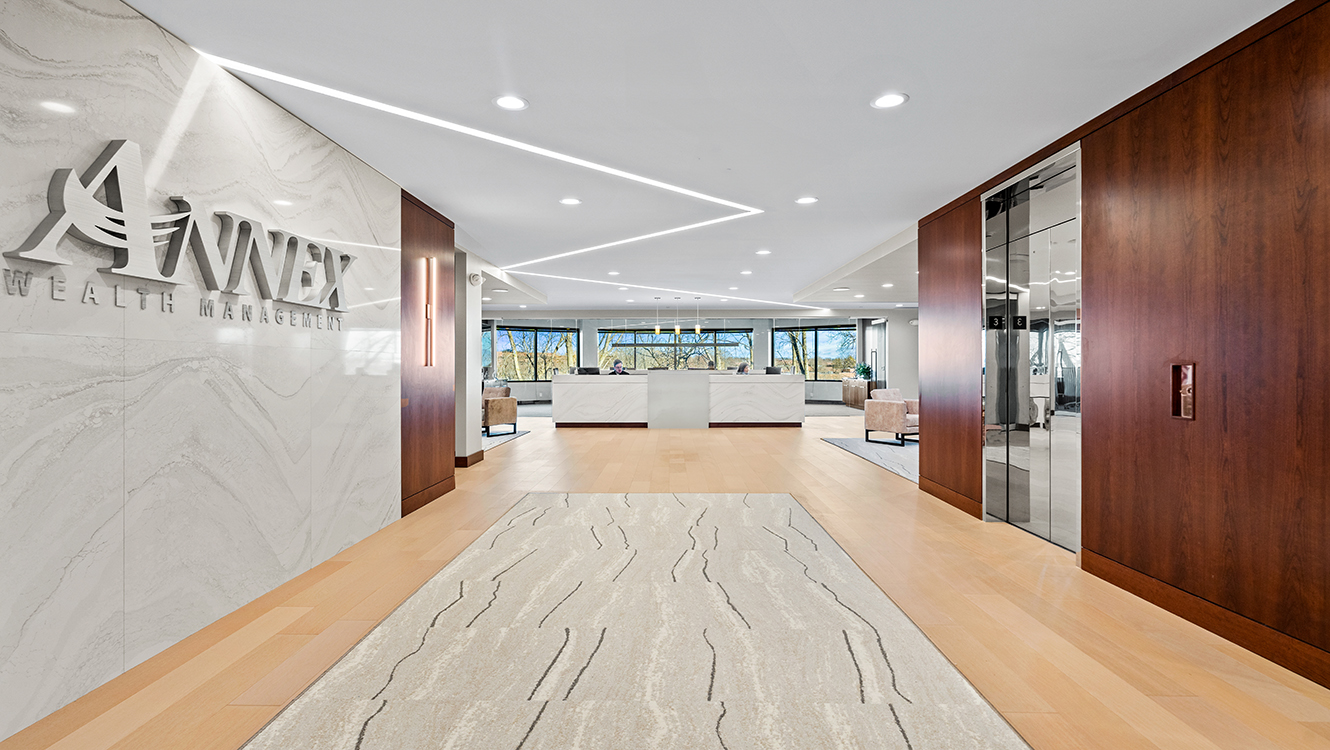 Welcoming reception area
